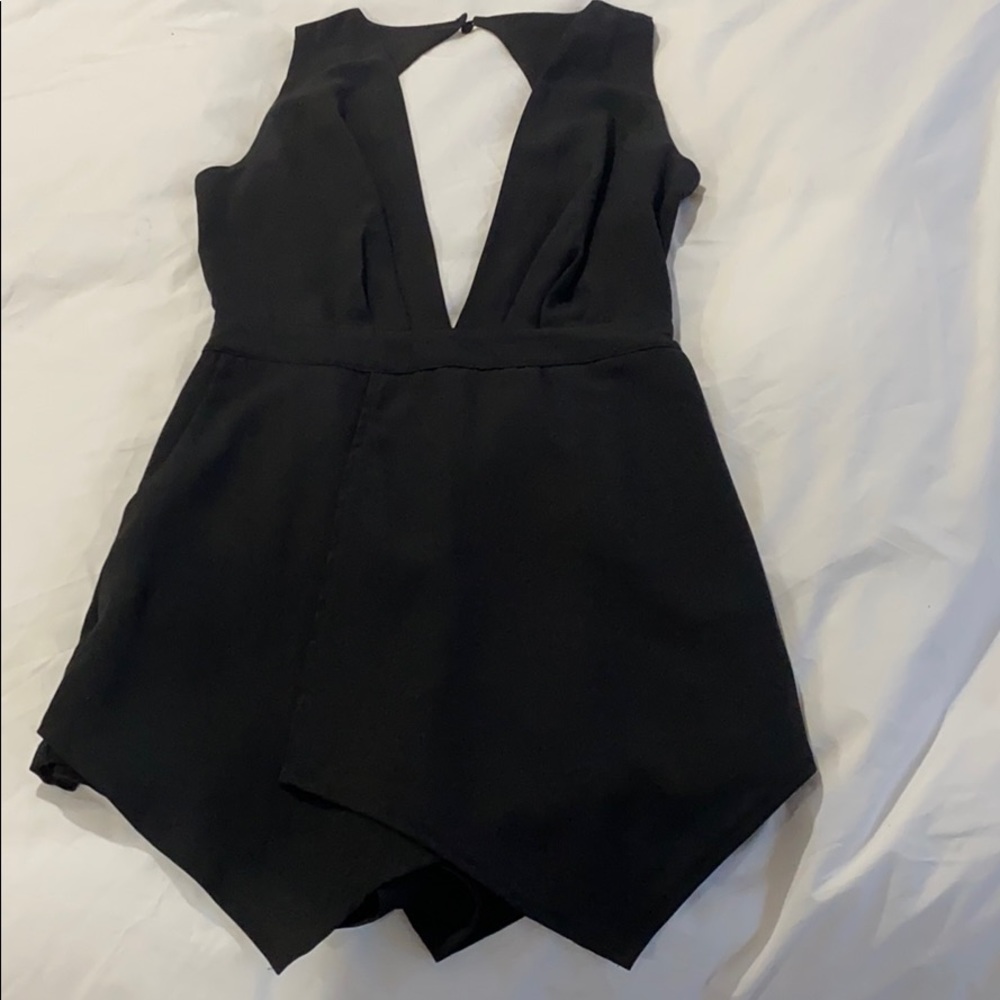 Black skort dress